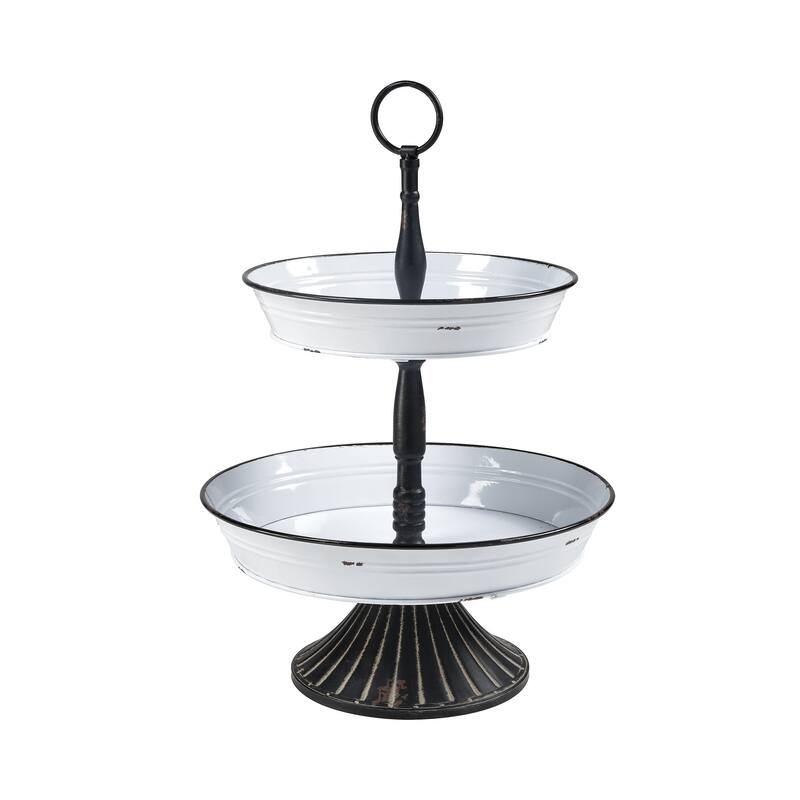 Elk Home Freswick White Metal 15.75 Inch Wide Server