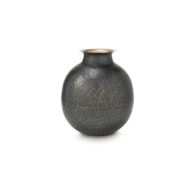 Signature Design by Ashley Woody Gray/Gold Vase