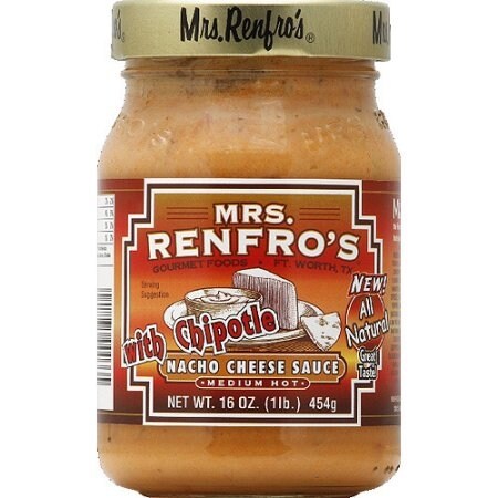 Mrs. Renfro's Cheese Sauce and Dip - Case of 6 - 16 oz.