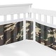 preview thumbnail 1 of 4, Sweet Jojo Designs + BreathableBaby Breathable Mesh Crib Liner Woodland Camo Boy - Rustic Forest Army Camouflage