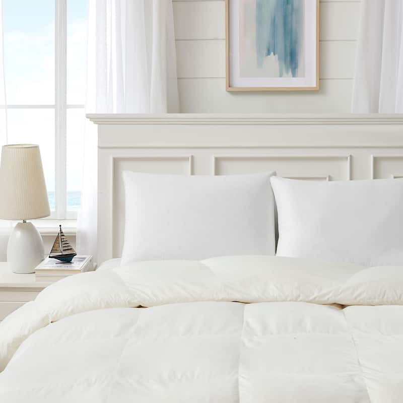 3-in-1 Adjustable White Goose Down Pillow By DOWNLITE® (Hypoallergenic) - Jumbo