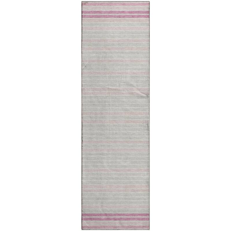Premium Washable Super Soft Border Geo Mayfield Rug