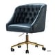 preview thumbnail 11 of 57, ET Tufted Task Chair With Golden Base by HULALA HOME