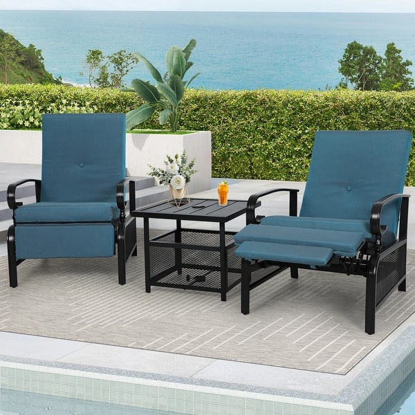 Cushions Black Aluminum Lounge Chairs Tommy Bahama Outdoor Black