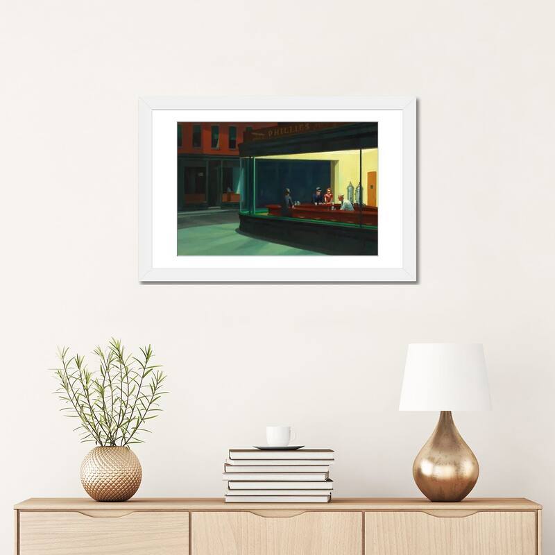 iCanvas "Nighthawks, 1942" by Edward Hopper