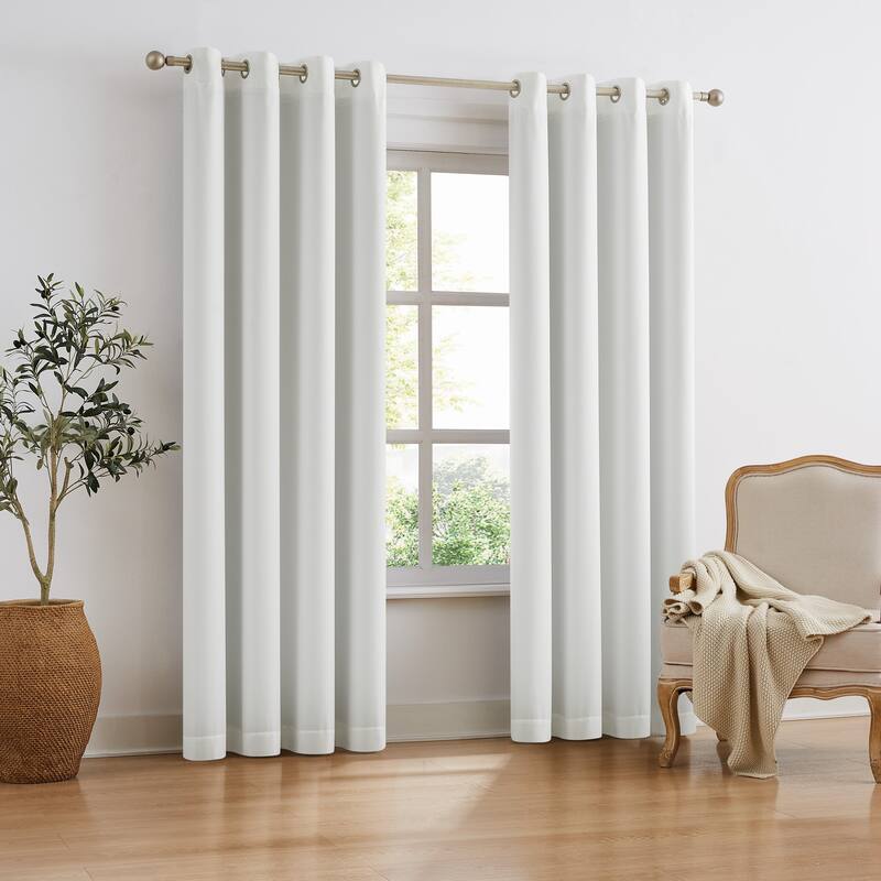 Sun Barrier Snap In Blackout Liner Grommet Panel Pair