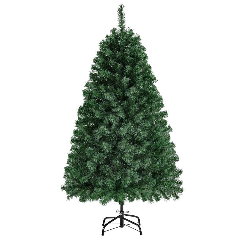 Yaheetech Premium Spruce Hinged Artificial Full Christmas Tree - 4.5 Foot