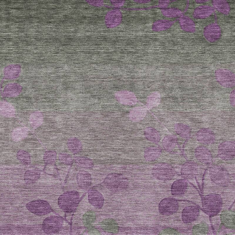 HomeRoots Floral Transitional Rectangle Outdoor Rug