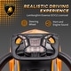 preview thumbnail 4 of 8, 2-in-1Lamborghini Push Car for Toddlers, Ride-On & Stroller with Storage, Horn & Engine Sounds for Boys & Girls - Orange