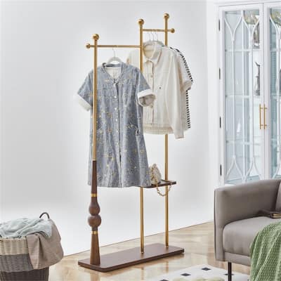 70" Tall Industrial Coat Rack