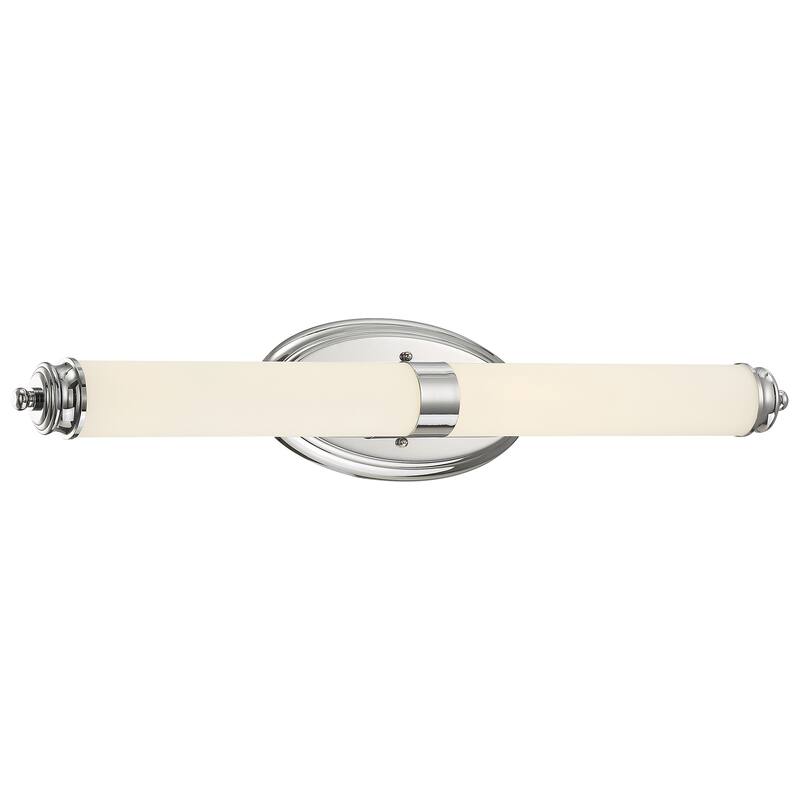 Access Lighting Madison LED Vanity with Opal Glass - Medium 27in - Chrome