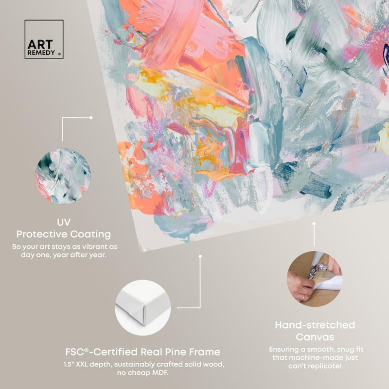 Mark of Creation II Canvas by Art Remedy, Gallery Wrapped