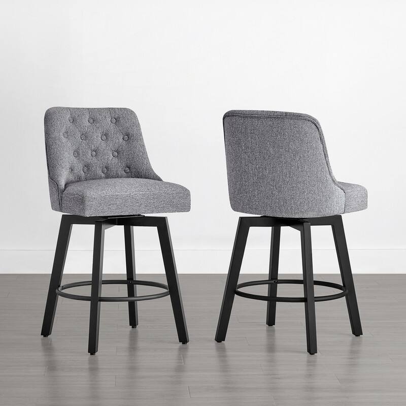 Chris 26 inch Swivel Counter Height Bar Stool Set