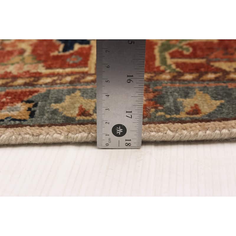 ECARPETGALLERY Hand-knotted Jules Sultane Ivory Wool Rug - 7'11 x 9'10