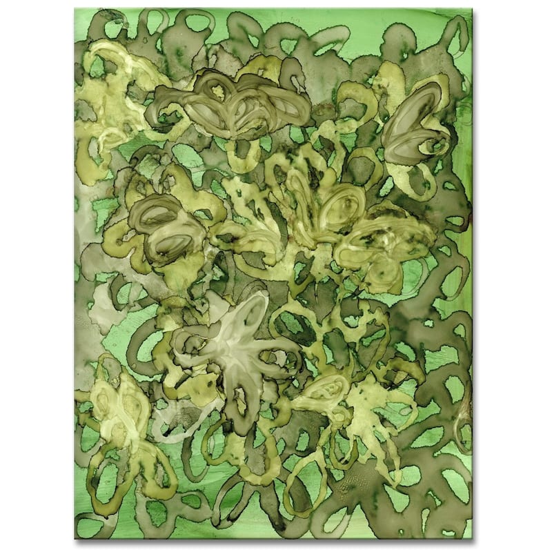 Ready2HangArt 'Clovers' Abstract Canvas Wall Art