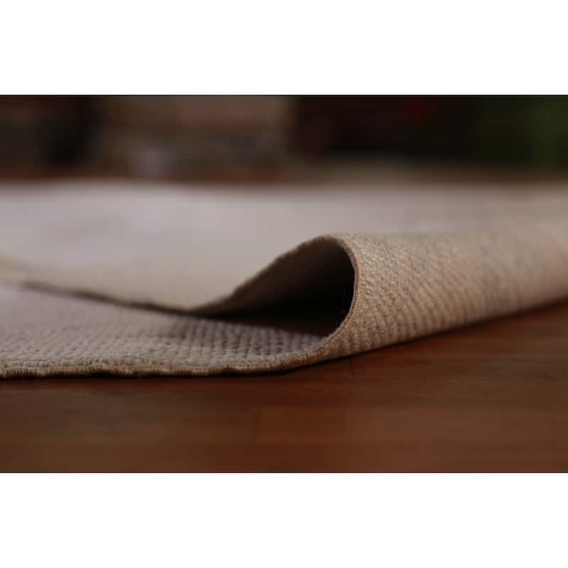 Hand Knotted Oriental 100% Wool Carpet Transitional Geometric Beige & Ivories Oushak Area Rug - 12' 0'' X 8' 10''