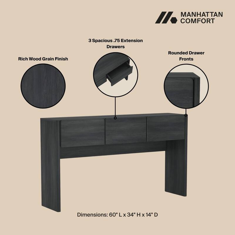 Manhattan Comfort Linda Modern Console Table