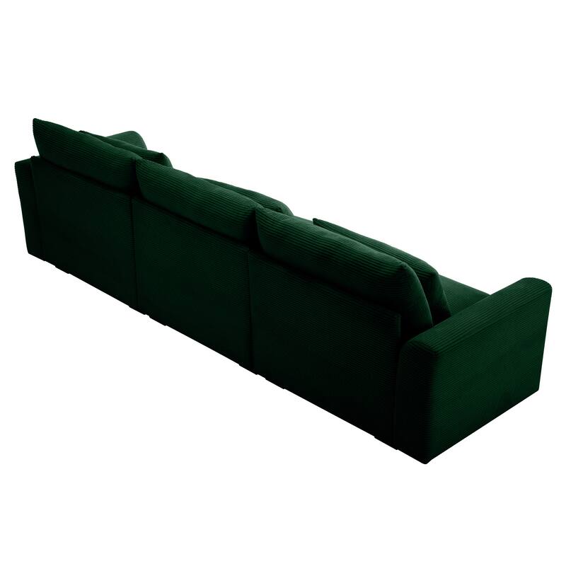 GDFStudio- Mark Corduroy Three-Seater Sofa