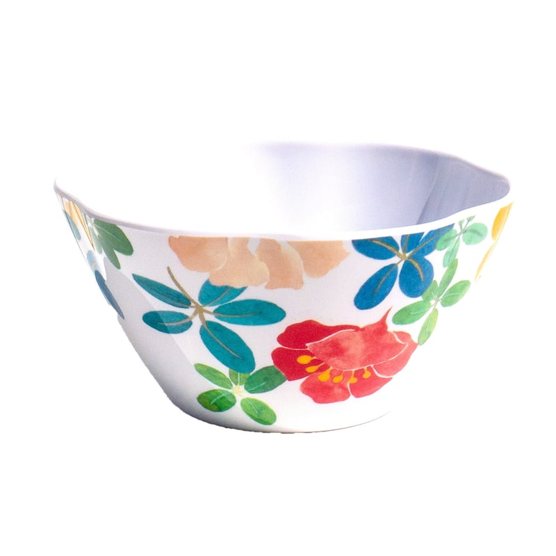 Abode Homewares by TarHong Audrey Floral Cereal Bowl, 6", 24 oz, Set of 6