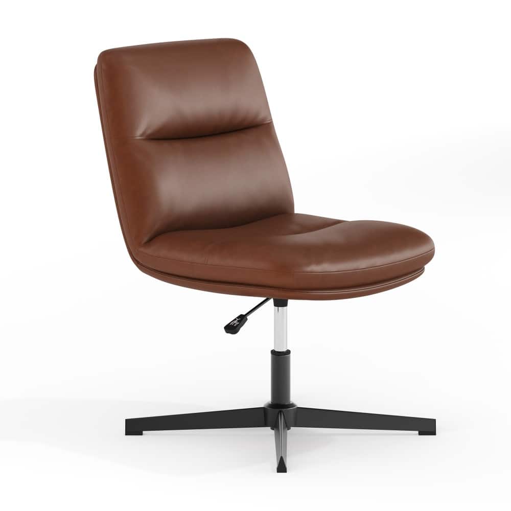 Commercial Mid-Back Padded Upholstered Swivel Office Chair - 28.25"W x 28.25"D x 29.25" - 34.25"H