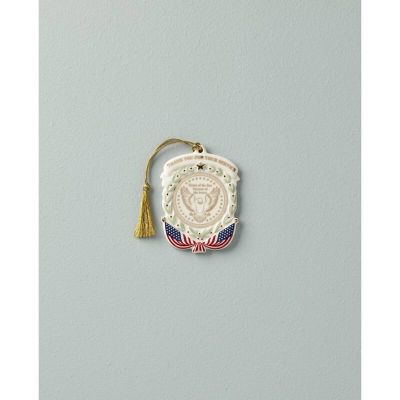 Lenox Thank You For Your Service Ornament