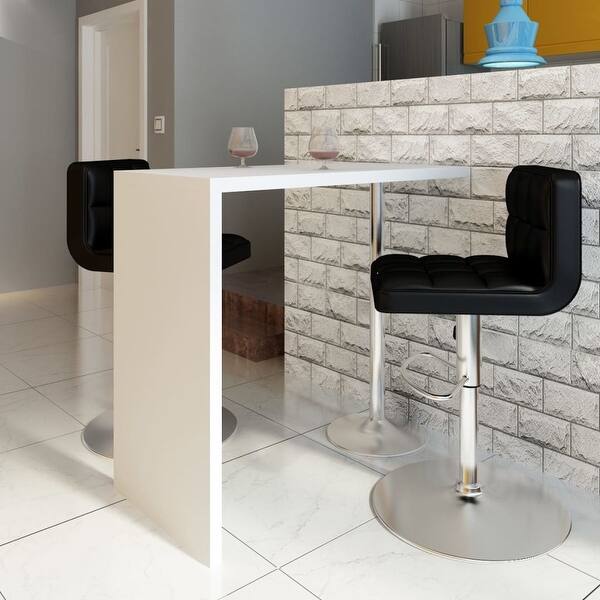 Shop Vidaxl High Gloss Bar Pub Coffee Dining Table Breakfast With 1 Steel Leg White Overstock 18965040,Child Trafficking Wayfair Cabinets Kidnapping