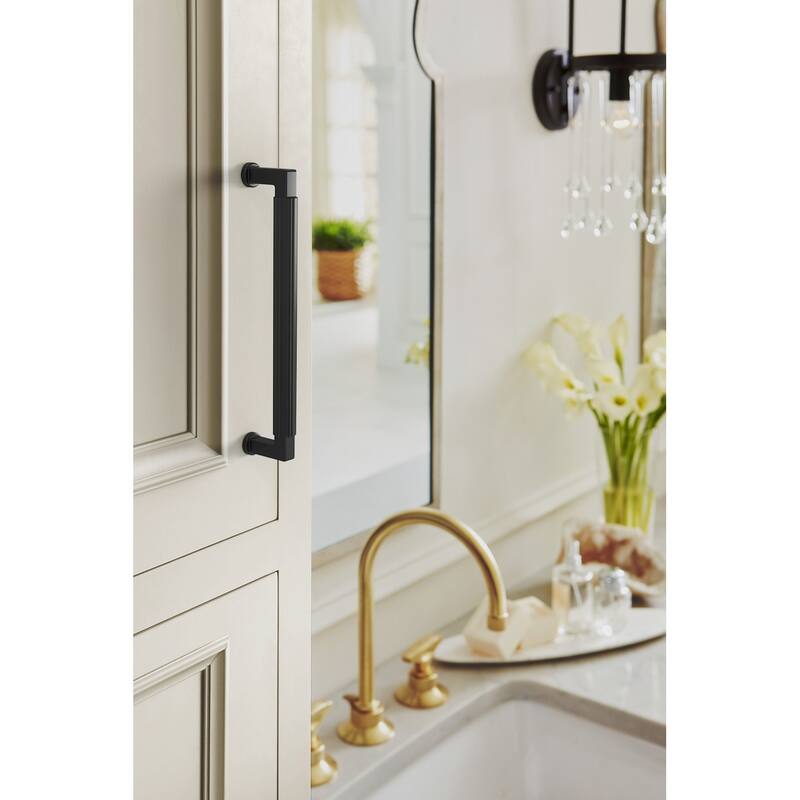 Amerock BP37645 Ballard 6-5/16" Center to Center Fluted Handle Cabinet