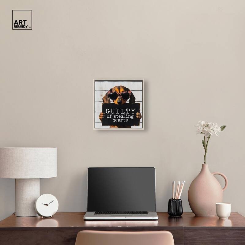 Guilty of Stealing Hearts Canvas by Art Remedy