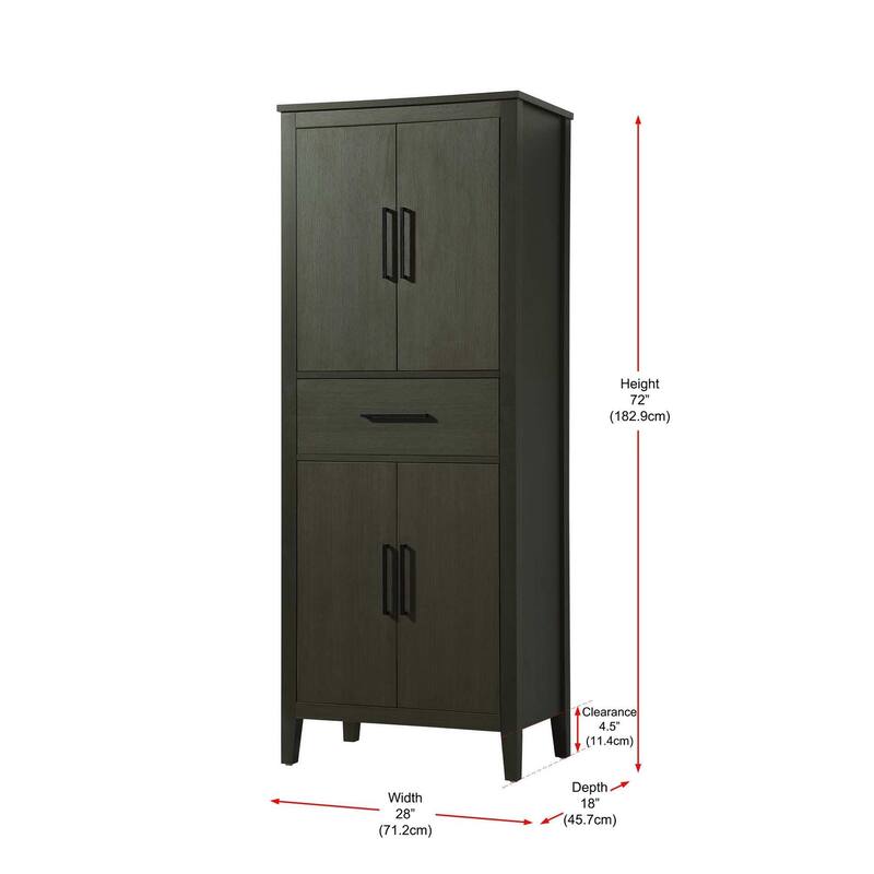 Laura 16-28 Inch Bath Storage Cabinet