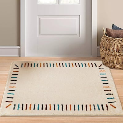 Front Door Mat Entry Doormat Non Slip Thin Washable Inside Entryway Mats for Home Entrance