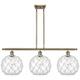Option Antique Brass / Clear Glass with White Rope