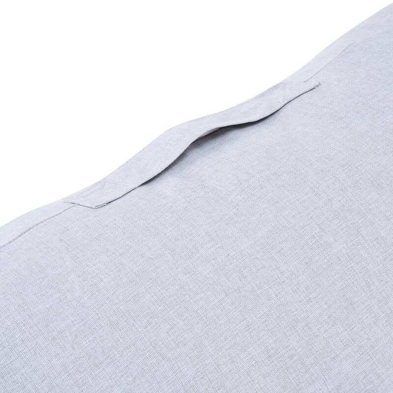 Christopher Knight Home - Moira Modern Outdoor Upholstered Bean Bag Chair with Shredded Foam Fill