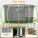 preview thumbnail 3 of 7, Trampolines with Safty Enclosure Recreational Trampolines