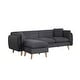 preview thumbnail 5 of 20, Brayden Fabric Sectional Sofa Chaise