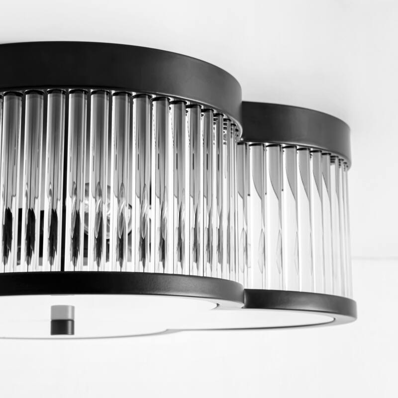 15.7" 4 - Light Modern Flush Mount Ceiling Light for Bedroom - 4 Light