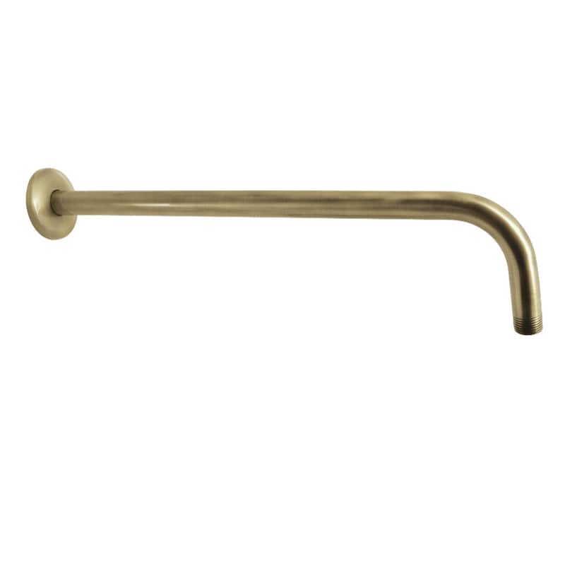 Kingston Brass Claremont 17-Inch Rain Drop Shower Arm - Antique Brass