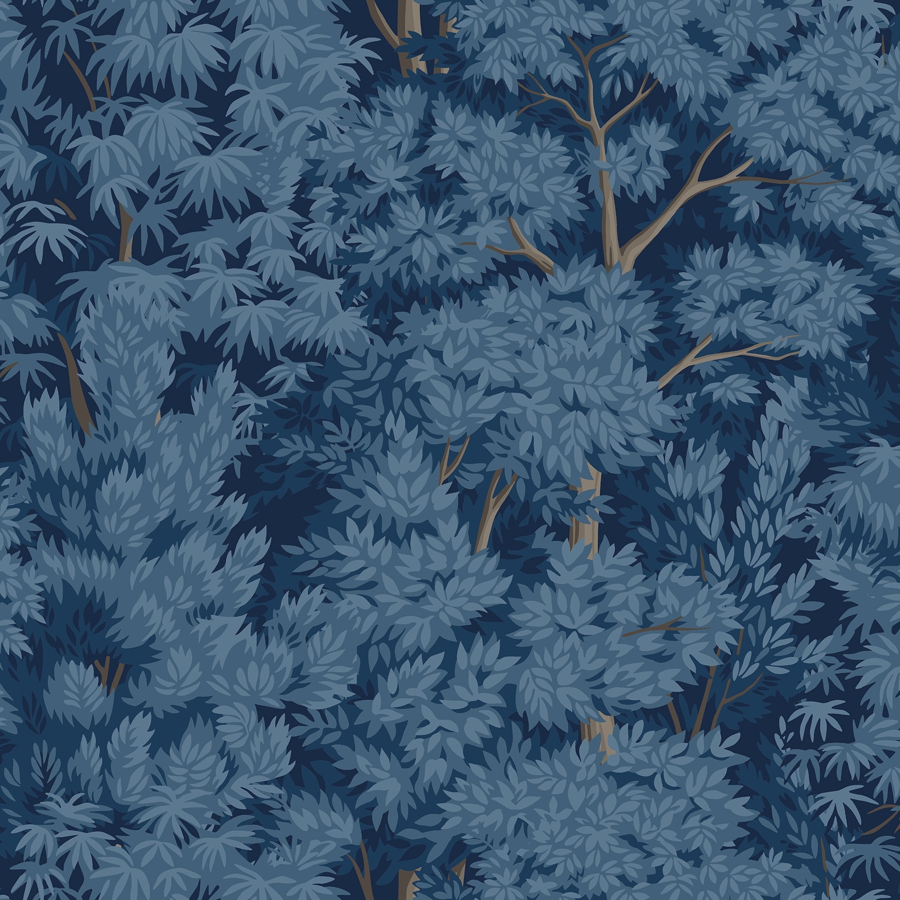 RoomMates Ardian Navy Peel and Stick Wallpaper