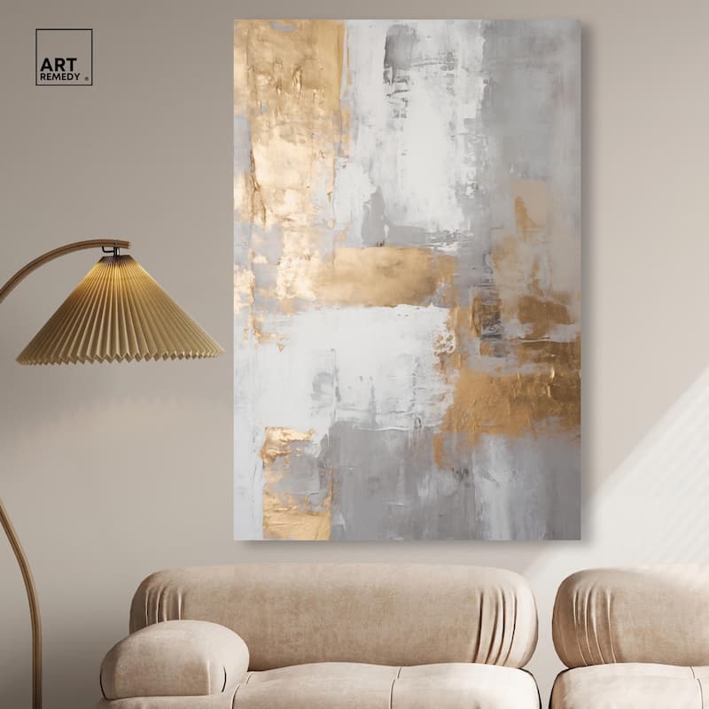 Woven Reminiscence IV Canvas by Art Remedy, Gallery Wrapped