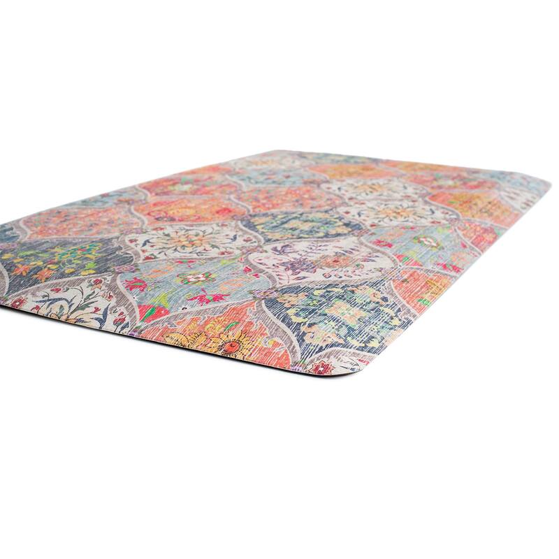 Transitional Cushioned Anti Fatigue Standing Kitchen Mat