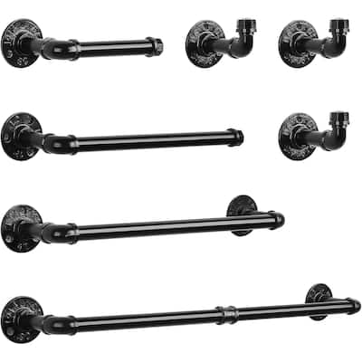 Wall Mounted Bathroom Hardware Set