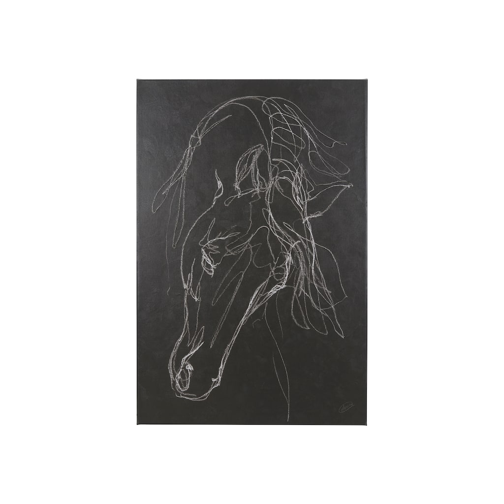 Andalusian Dark I (28 x 42 ) Canvas Art Print
