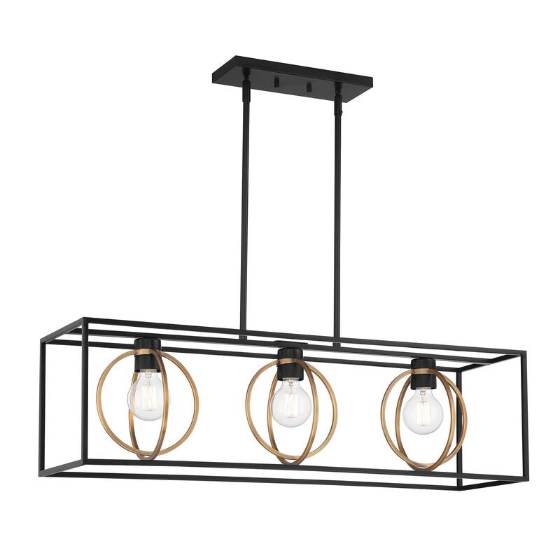 Designers Fountain D276M-IS Kew Gardens 3 Light 36" Wide Linear