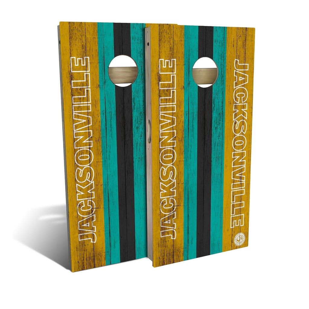 Jacksonville Football Outdoor Cornhole Board Set