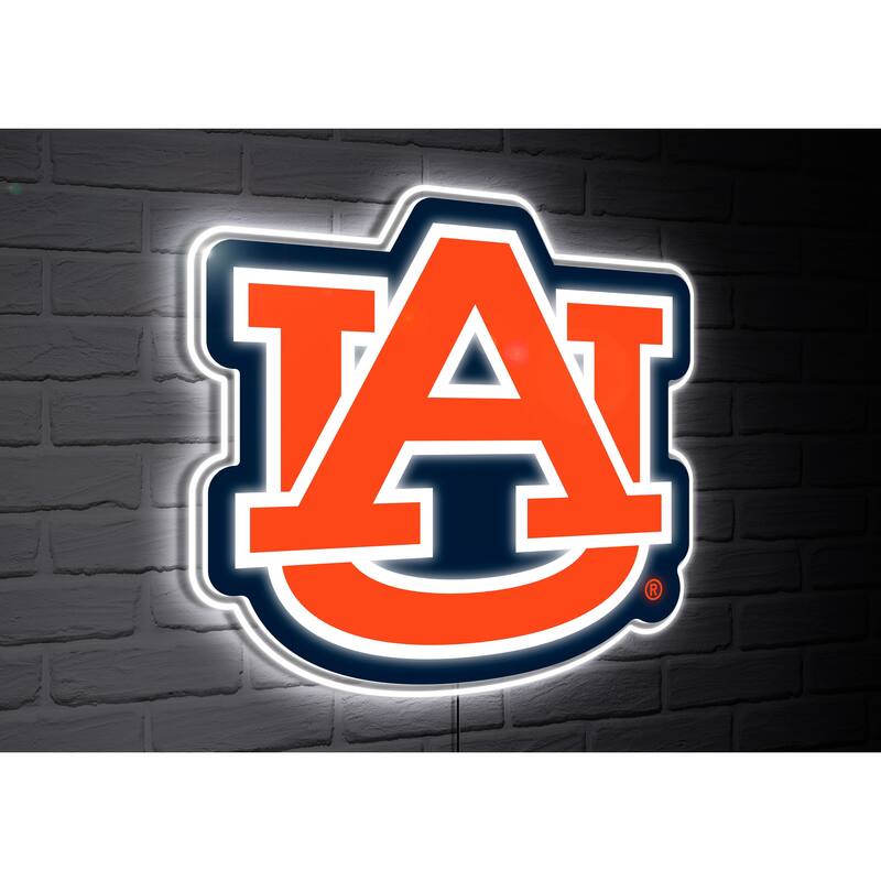 Auburn Tigers Team Logo LED Wall Decor Lighted Sign