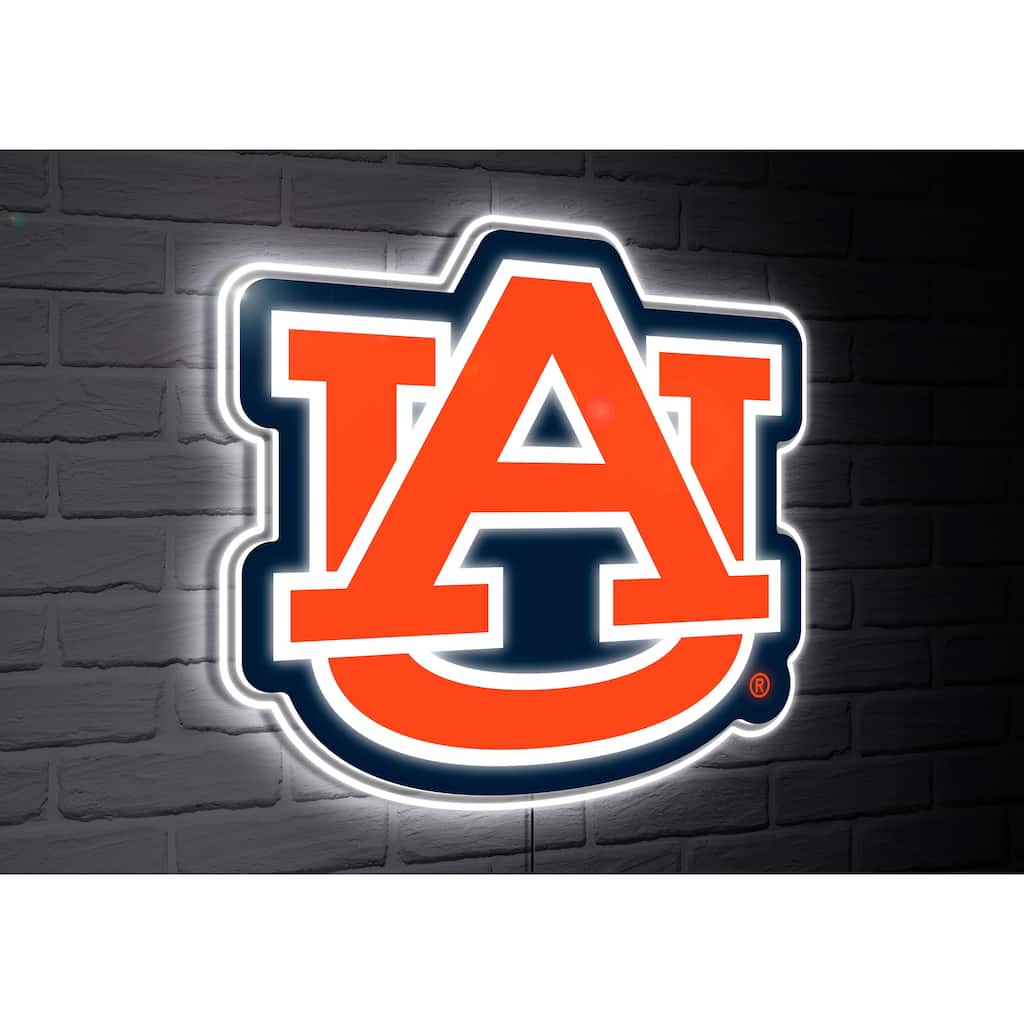 Auburn Tigers Team Logo LED Wall Decor Lighted Sign