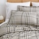 preview thumbnail 11 of 13, Vilano Ultra-Soft Plaid 3-piece Duvet Cover and Sham Set