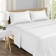 preview thumbnail 68 of 94, Feather and Stitch NY 500 Thread Count Sateen Sheet Set Cotton Silky Soft Deep Pocket Breathable Bedding
