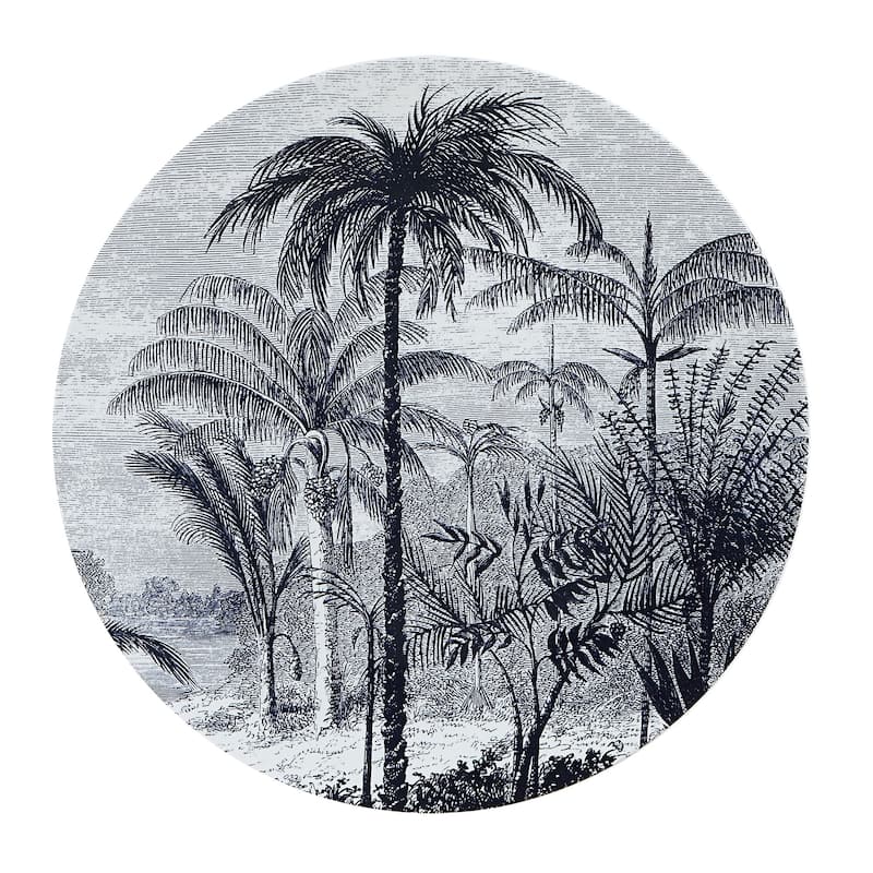 Renwil Maliya 5 Piece Wide Wall Art, White