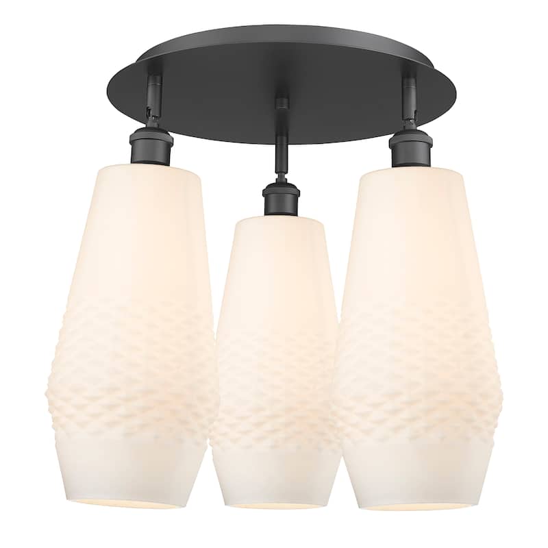 Innovations Lighting Windham - 3 Light 19" Flush Mount