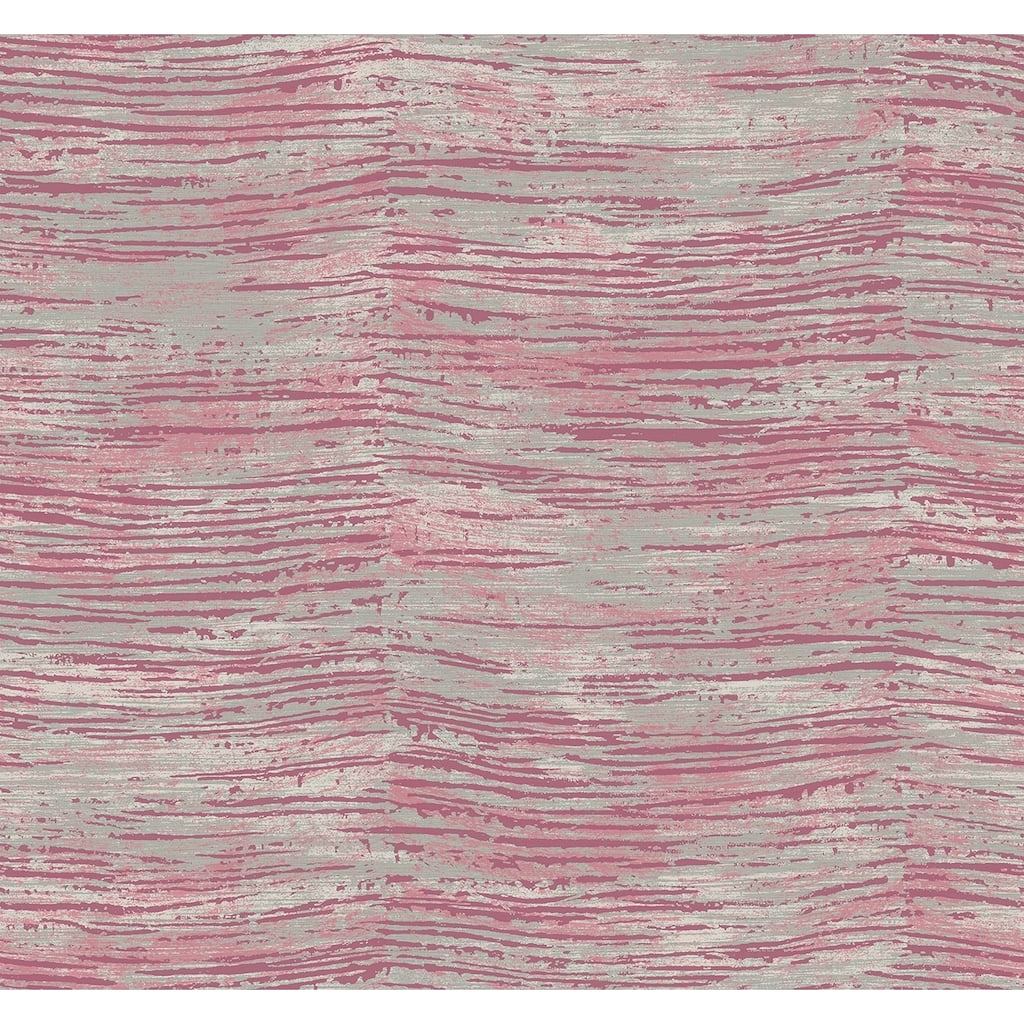 Seabrook Designs Ileana Horizontal Wave Unpasted Wallpaper